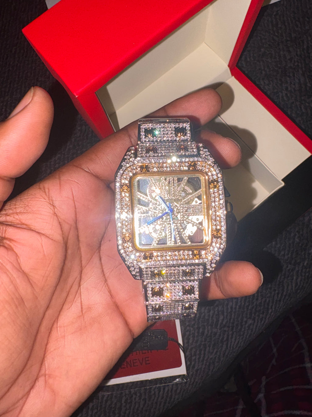 Moissanite Cartier Watch