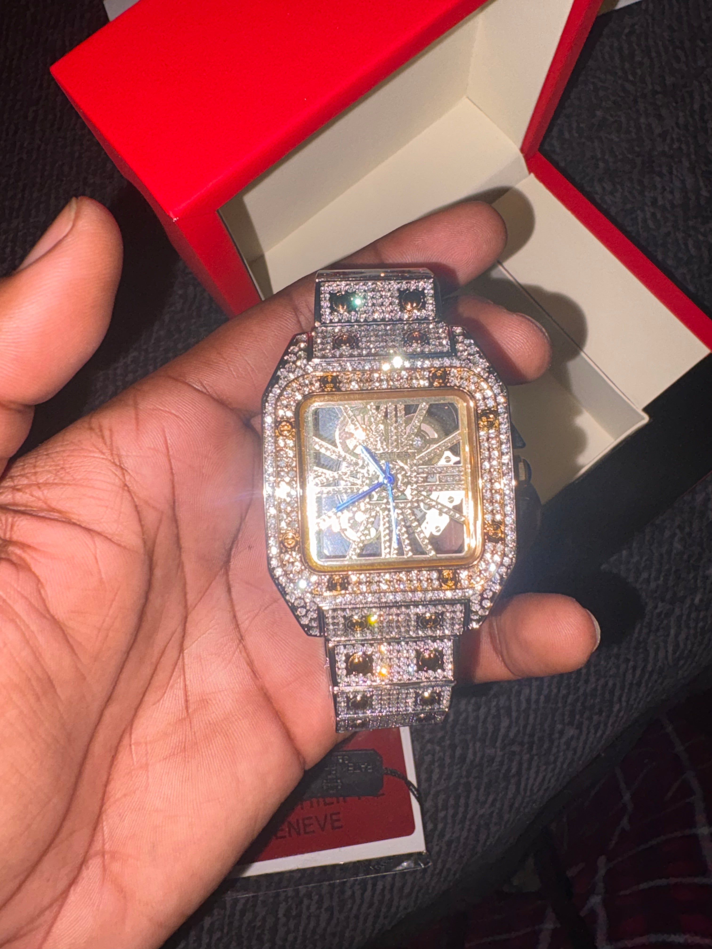 Moissanite Cartier Watch