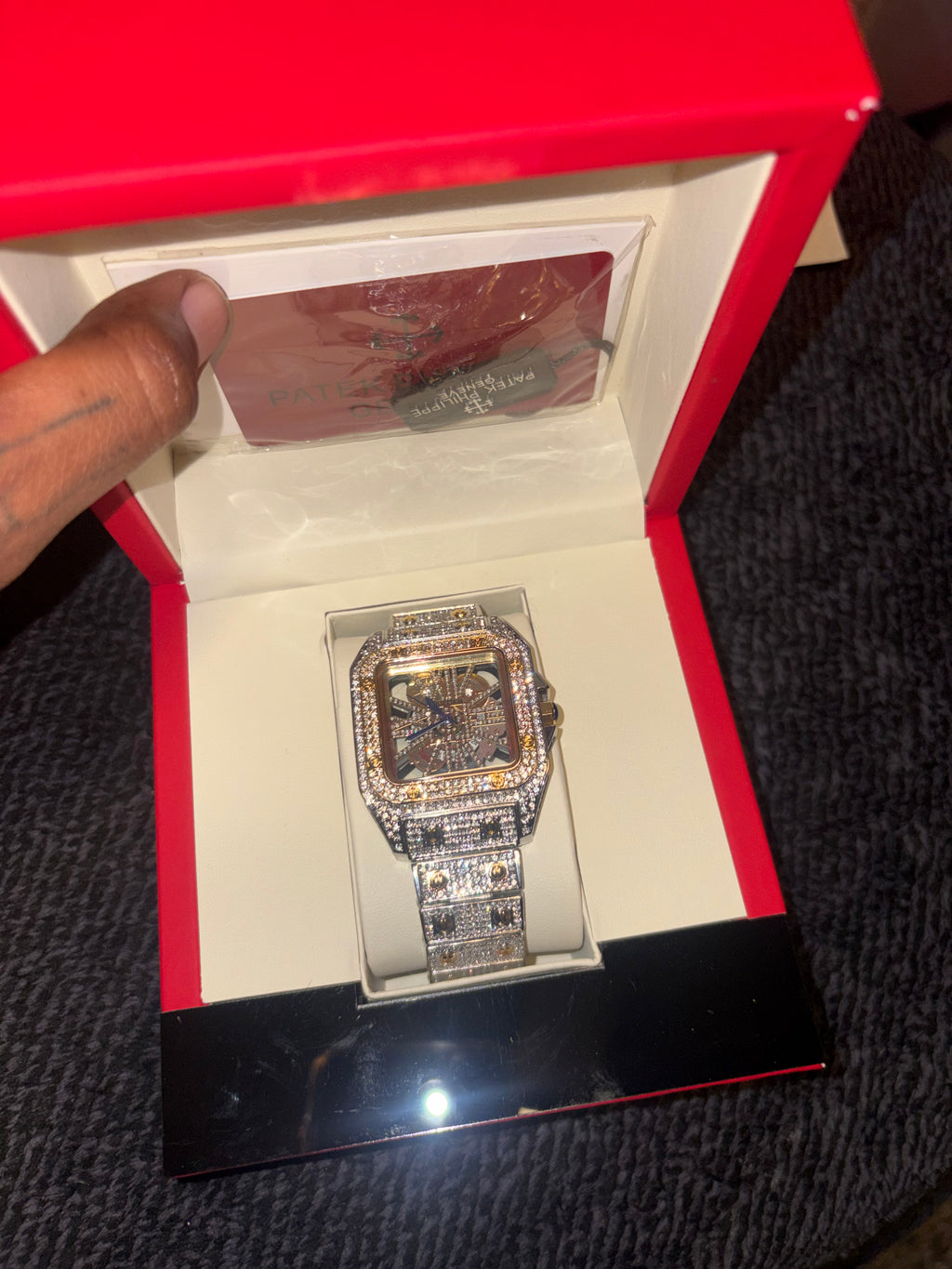 Moissanite Cartier Watch