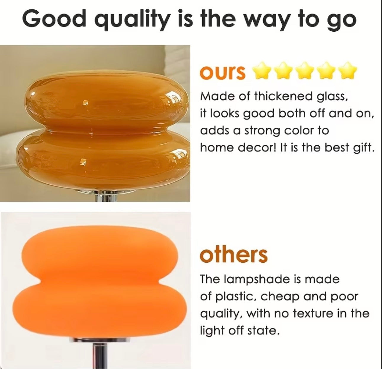 Mushroom Lamp for Bedroom