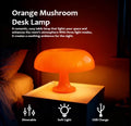 Orange Mushroom Tablelamp