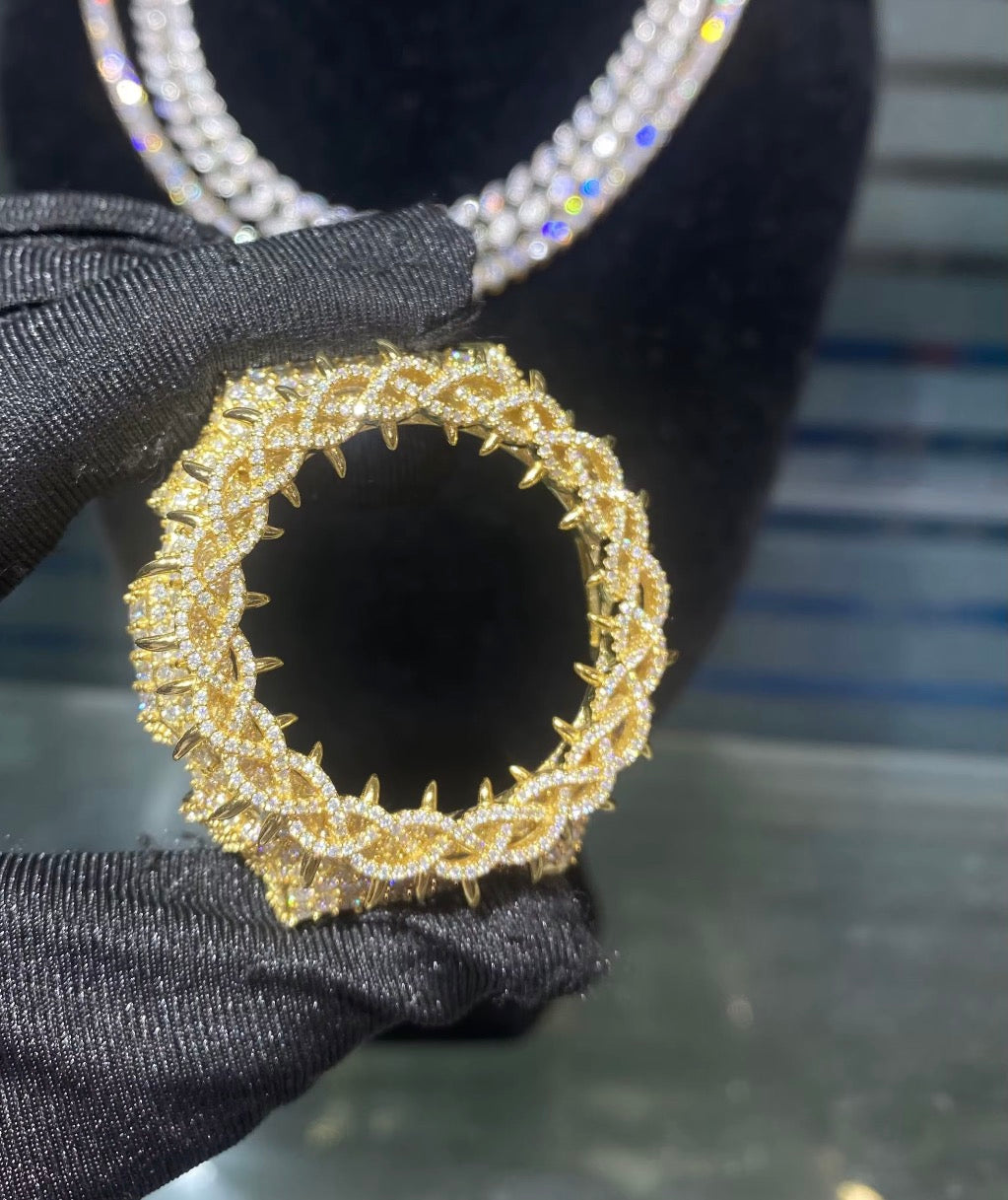 Custom G-Shock moissanite watch