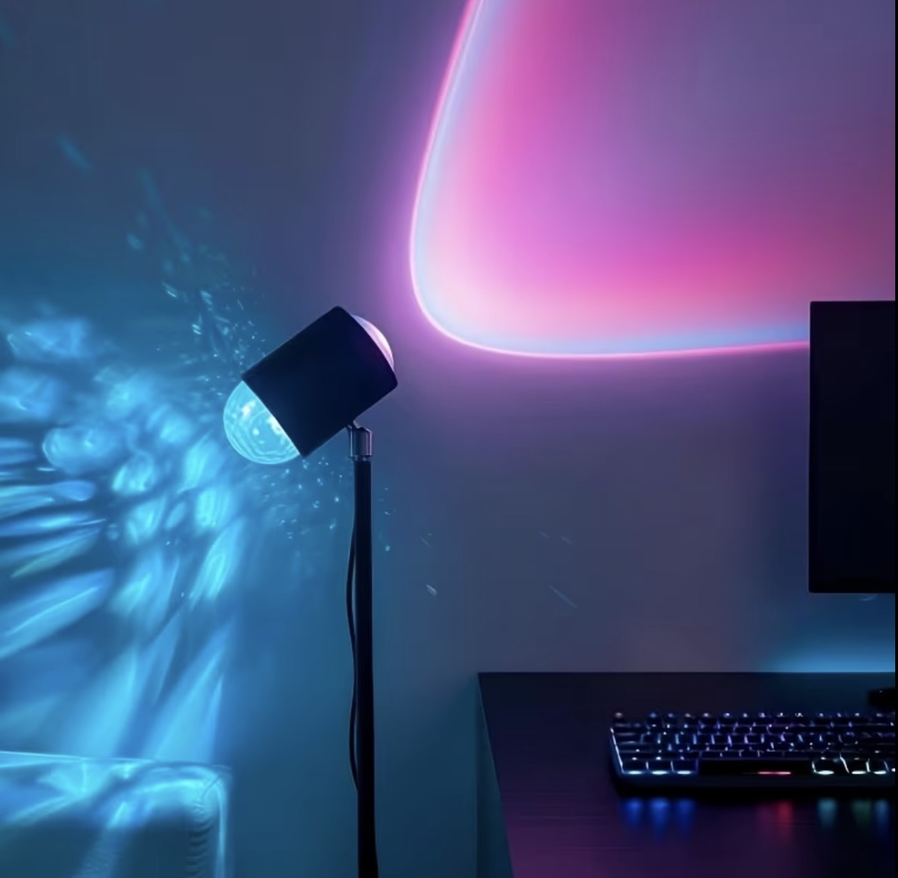 16 Color Sunset Projector