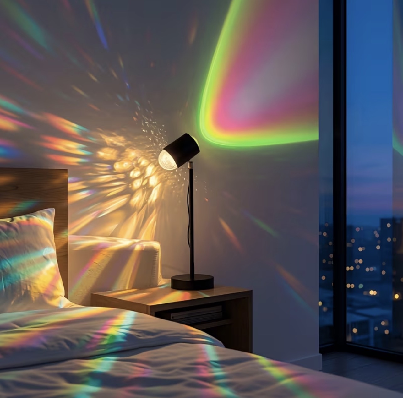 16 Color Sunset Projector